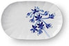 Royal Copenhagen Blomst Plate Funkie, 24 cm