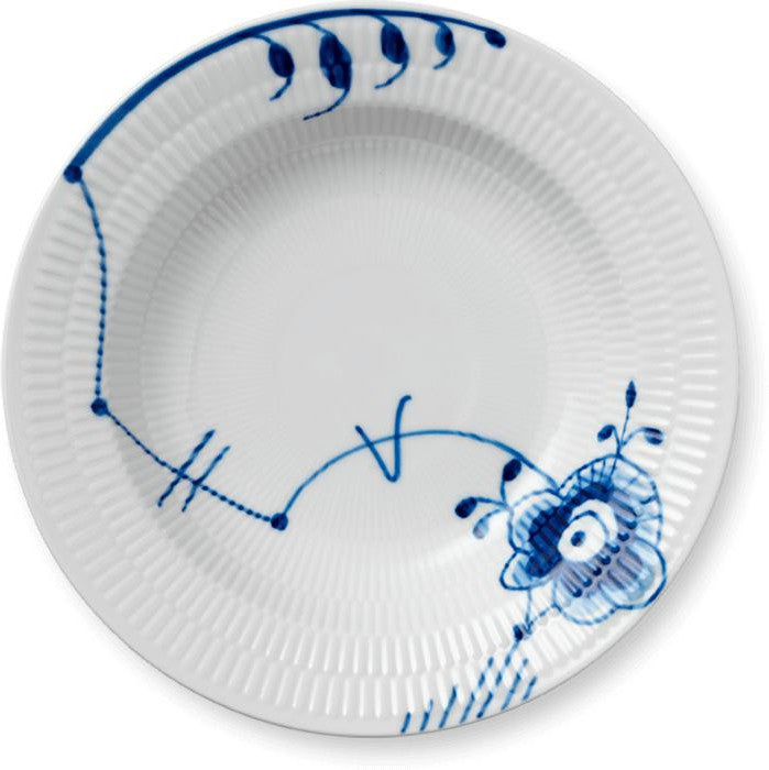 Royal Copenhagen Blue Mluted Mega Deep Plate, 21 cm