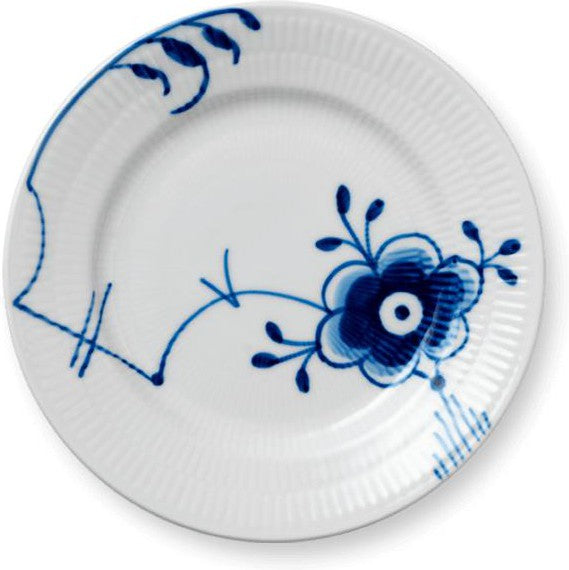 Royal Copenhagen Blue Mluted Mega Plate, 17 cm