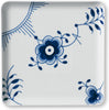 Royal Copenhagen Blue Futed Mega Square Plate, 20 cm