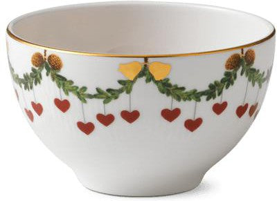 [product_category]-Royal Copenhagen Star Fluted Christmas Bowl, 30cl-Royal Copenhagen-5705140138662-1017451-ROY-1