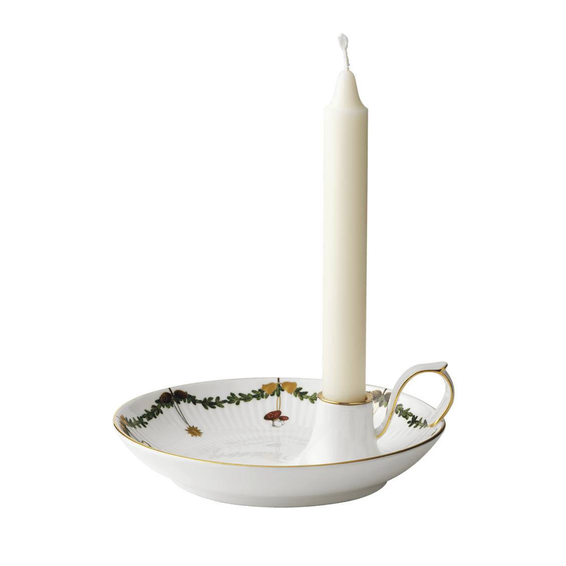 [product_category]-Royal Copenhagen Star Fluted Christmas Candle Holder, 17,5cm-Royal Copenhagen-5705140730668-1024778-ROY-9