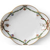 Royal Copenhagen Star Fluted Christmas Platter, 17,5 cm