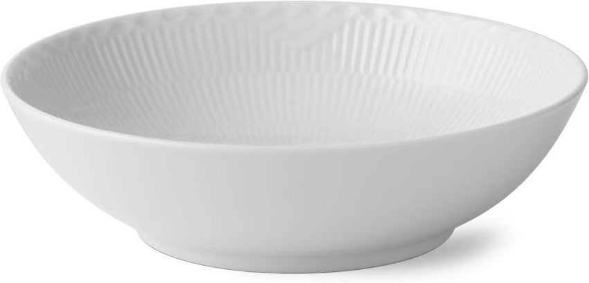 [product_category]-Royal Copenhagen White Fluted Half Lace Bowl, 110 Cl-Royal Copenhagen-5705140732051-1025899-ROY-1