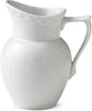 Royal Copenhagen White Fluted Half Lace Cream Jug, 17cl