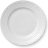 Royal Copenhagen White Fluted Half Lace Plate, 17cm