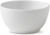 Royal Copenhagen White Fluted Sugar Bowl, 15cl