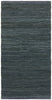 Rug Solid Leather Rug Dark Grey, 200 X 300 Cm