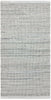 Rug Solid Leather Rug Light Grey, 65 X 135 Cm