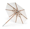 Skagerak Atlantis parasol Ø330 cm, z bílé