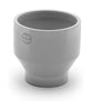 Skagerak Edge Flowerpot Ø25 cm, světle šedá