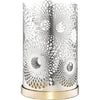 Skultuna Feather Tealight Holder, Silver