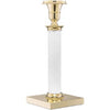 Skultunu Jubilee Candlestick, Carrara Marble