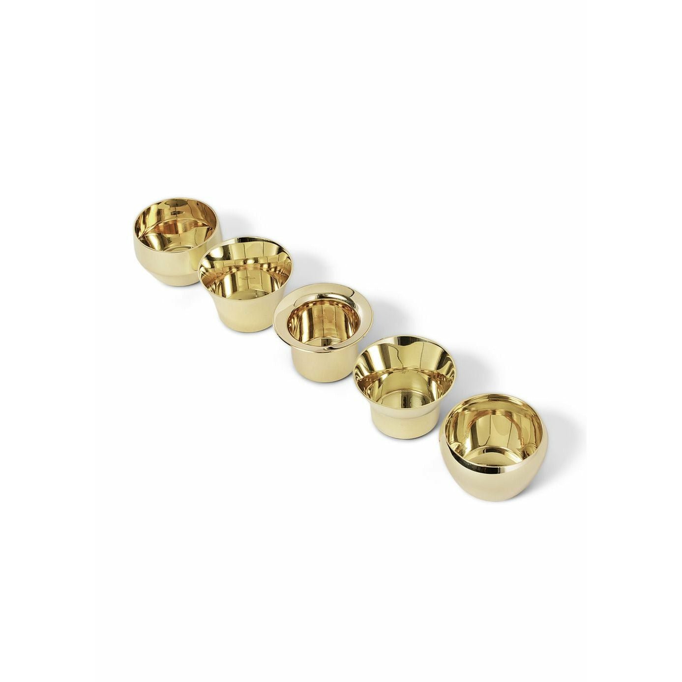 [product_category]-Skultuna Kin Tealight Holder Set Of 5, Brass-Skultuna-7340037804107-763-SKU-2