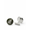 Skultuna The Hunter Cufflink The Elk Silver Pošlá mosaz, Ø1,7 cm