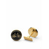 Skultuna TEMECRACY CUFFLINK Ø1,7 cm, Nero