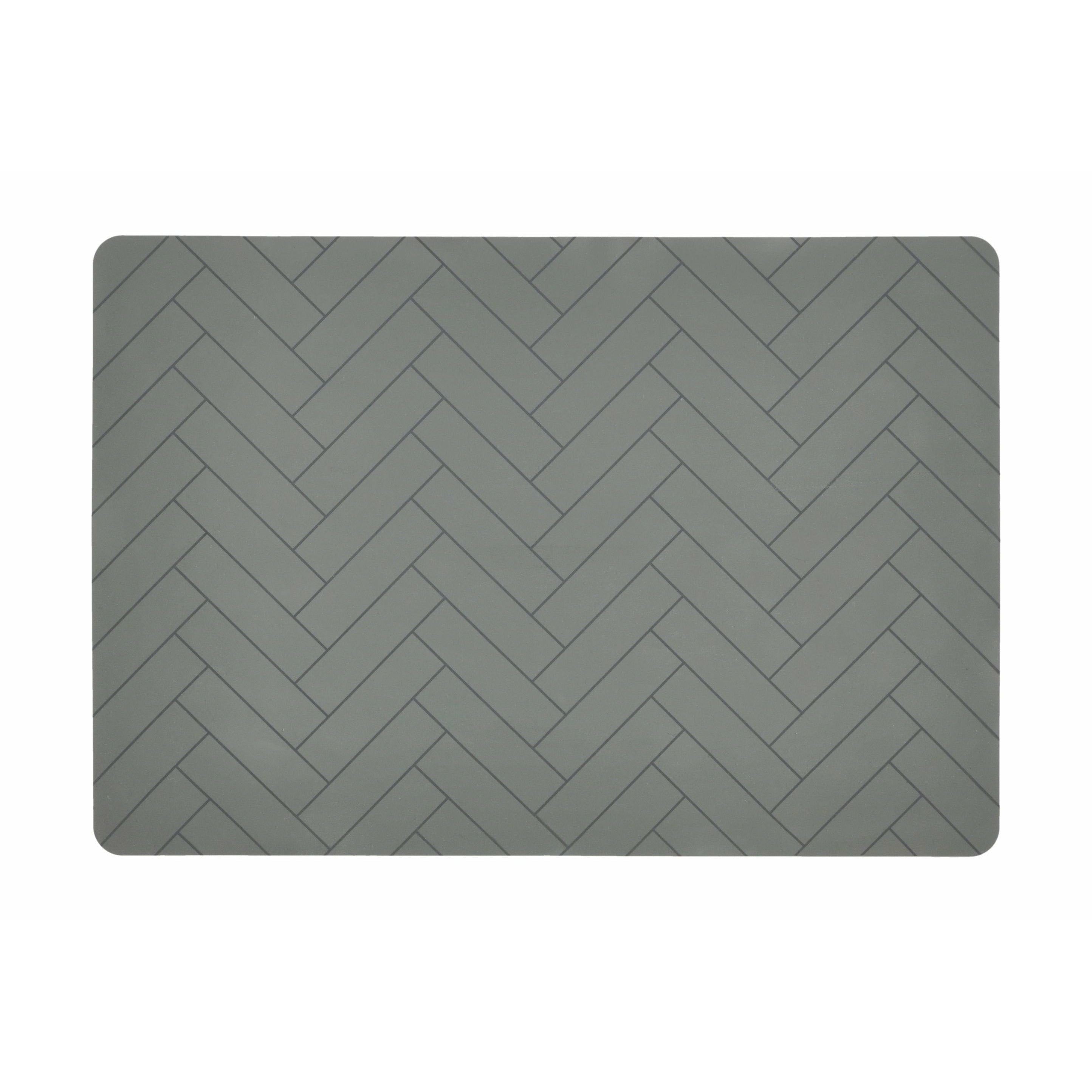 Södahl Tiles Placemat 33x48, Forest Green