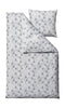 Södahl Viola Bed Linen 140 x 220 cm, modrá