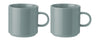 Stelton Classic hrnek 2, Dusty Green