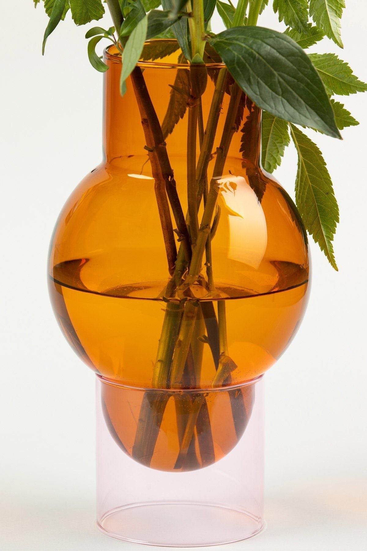 [product_category]-Studio About Bubble Tube Vase, Amber-Studio About-5714356013038-90270A-STU-3