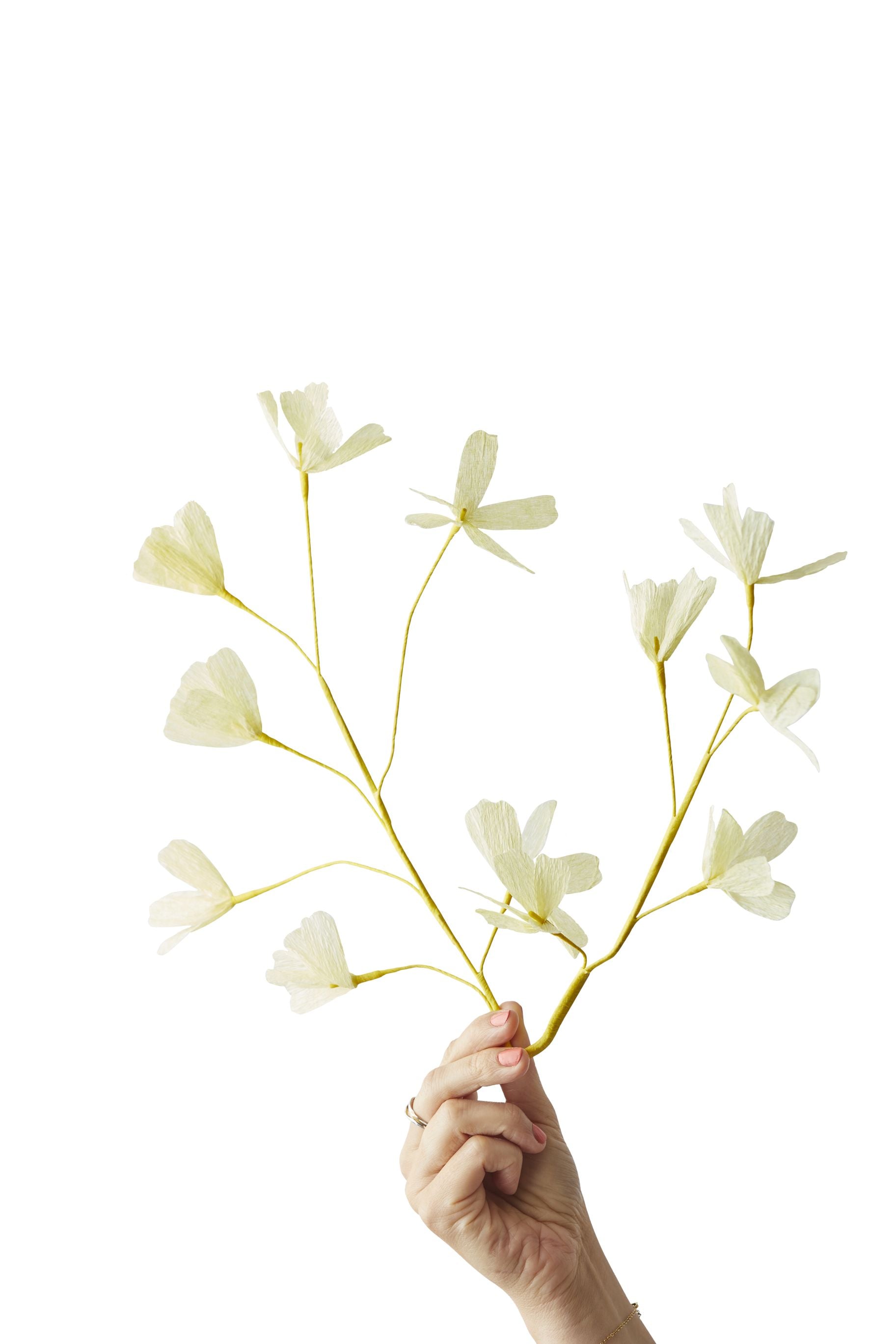 [product_category]-Studio About Paper Flower Branch Grande, Yellow-Studio About-5714356014400-320620Y-STU-1