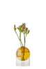 Studio About Standing Flower Bubble Vase 10 Cm, Amber