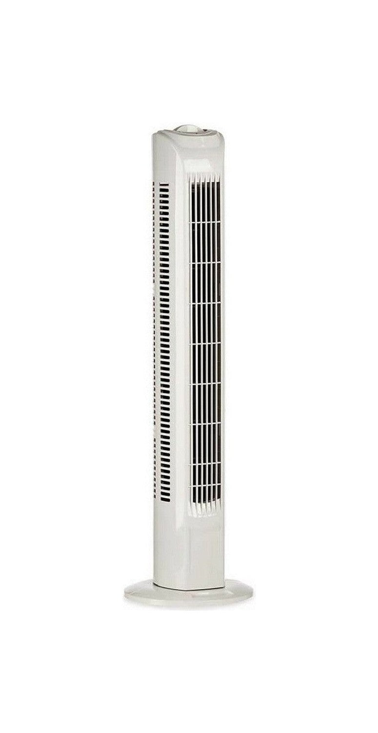 Věžový ventilátor 45 W White