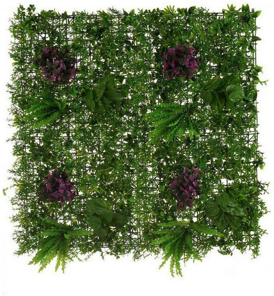 Vertikální zahradní sada Flowers Plastic (100 x 7 x 100 cm)