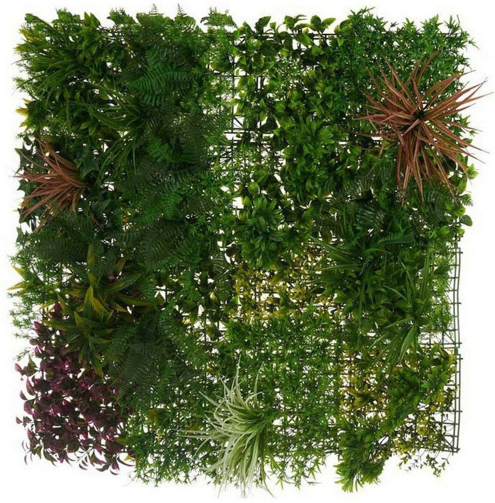 Vertikální zahradní sada Tropický plast (100 x 14 x 100 cm)