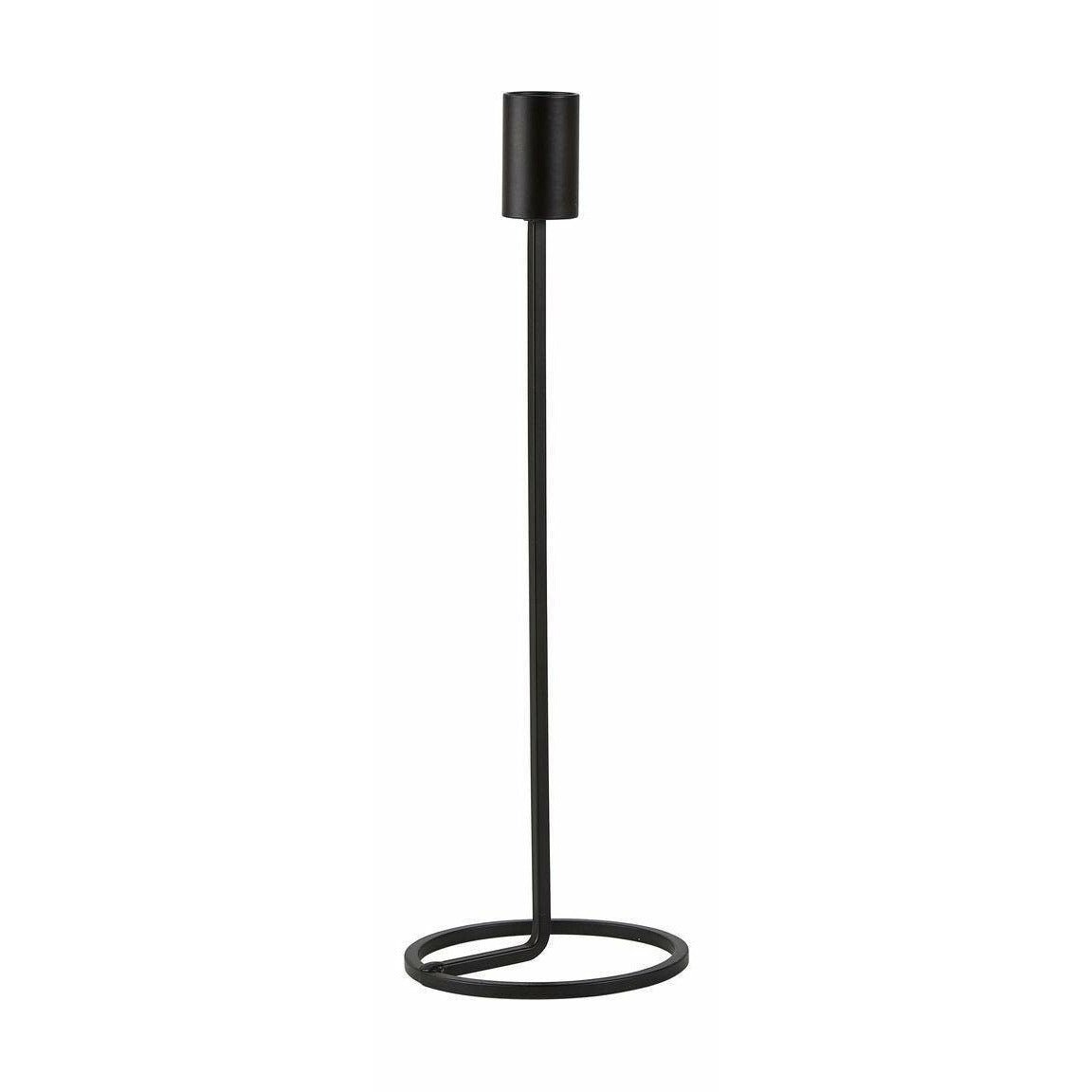 Vila Collection Candlestick Black, 29 cm