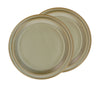 Villa Collection Evig Dinner Plate Set Of 2, Brown