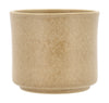 Villa Collection Leer Flowerpot Ø 15 x 13 cm, krém