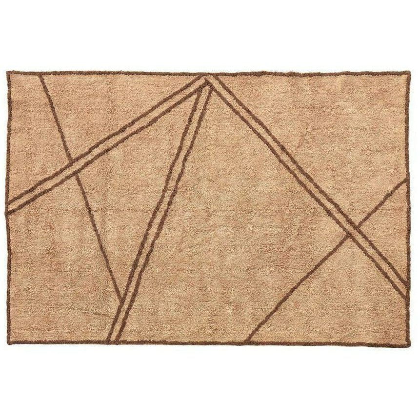 Kolekce Villa Collection Rug 200x140 cm, hnědá