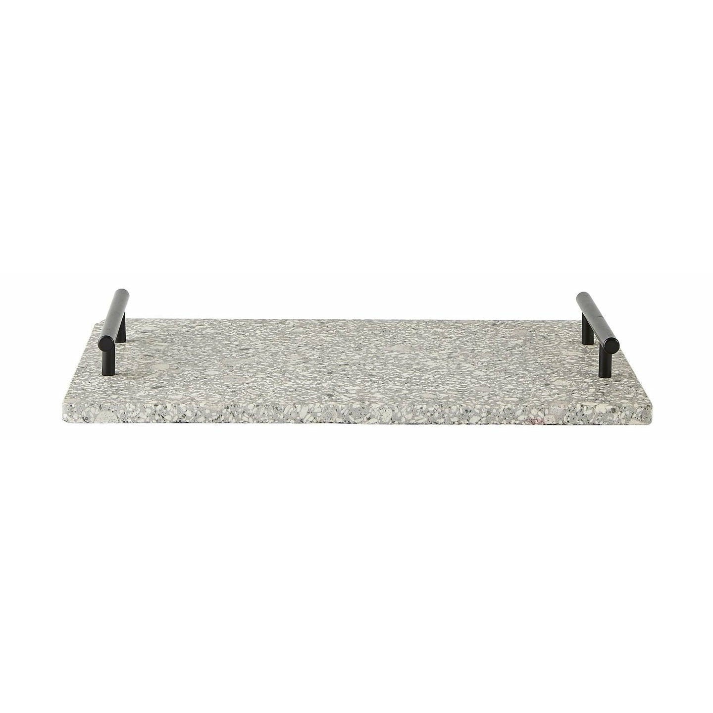 Villa Collection Serving Board With Handle 35x25 Cm, Grey