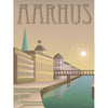  Aarhus River Poster 50 X70 Cm