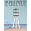  Bellevue plavčík Tower Poster 30 x40 cm