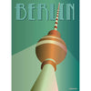  Berlin TV Tower plakát 30 x40 cm