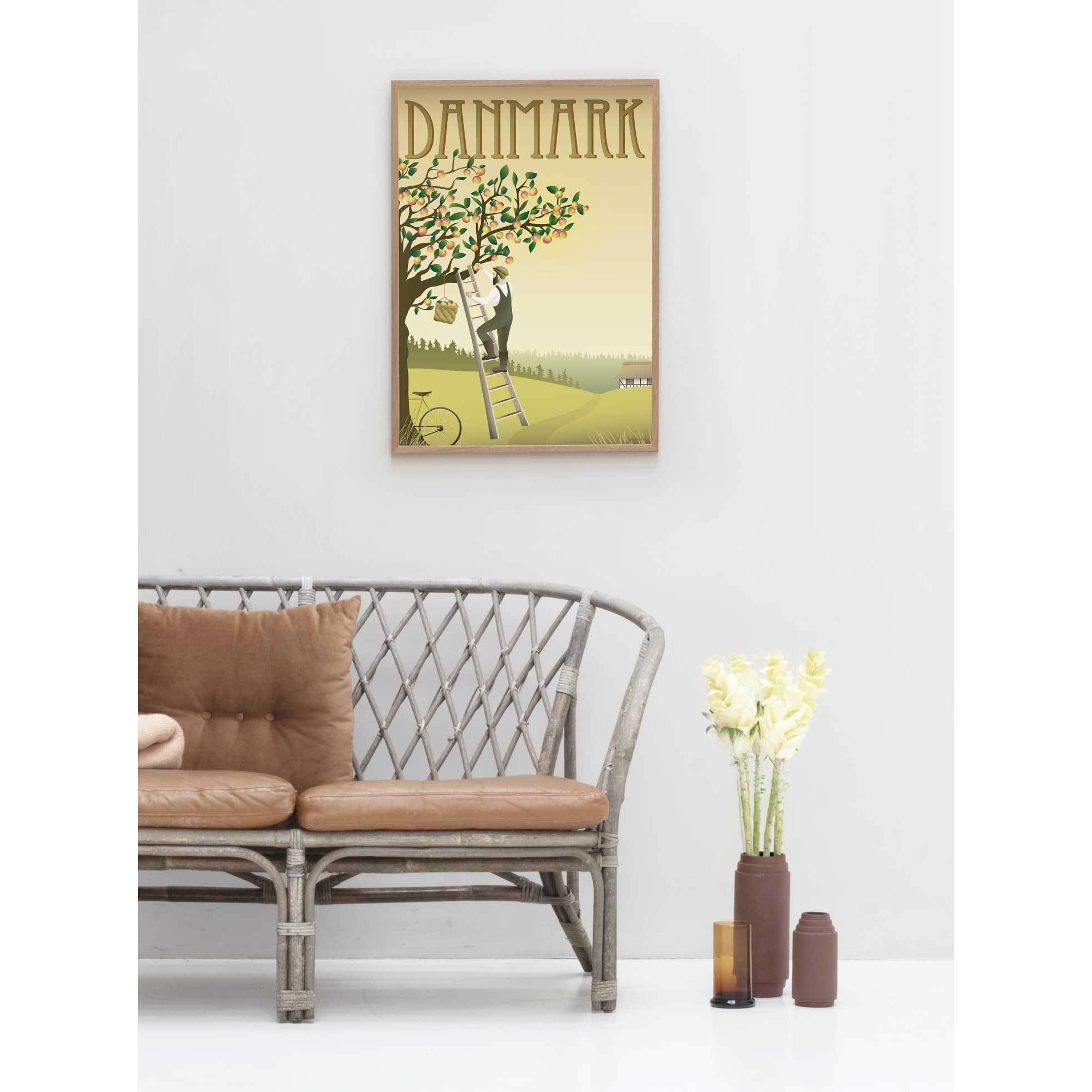 Vissevasse Denmark Apple Tree Poster, 30 X40 Cm