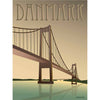  Denmark Lillebælt Bridge Poster 70 X100 Cm