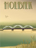  Holbæk Munkholm Bridge Poster 70x100 Cm