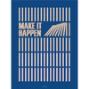  Make It Happen Poster 50 X70 Cm Blue