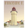  Nykøbing F The Water Tower Poster 50 X 70 Cm