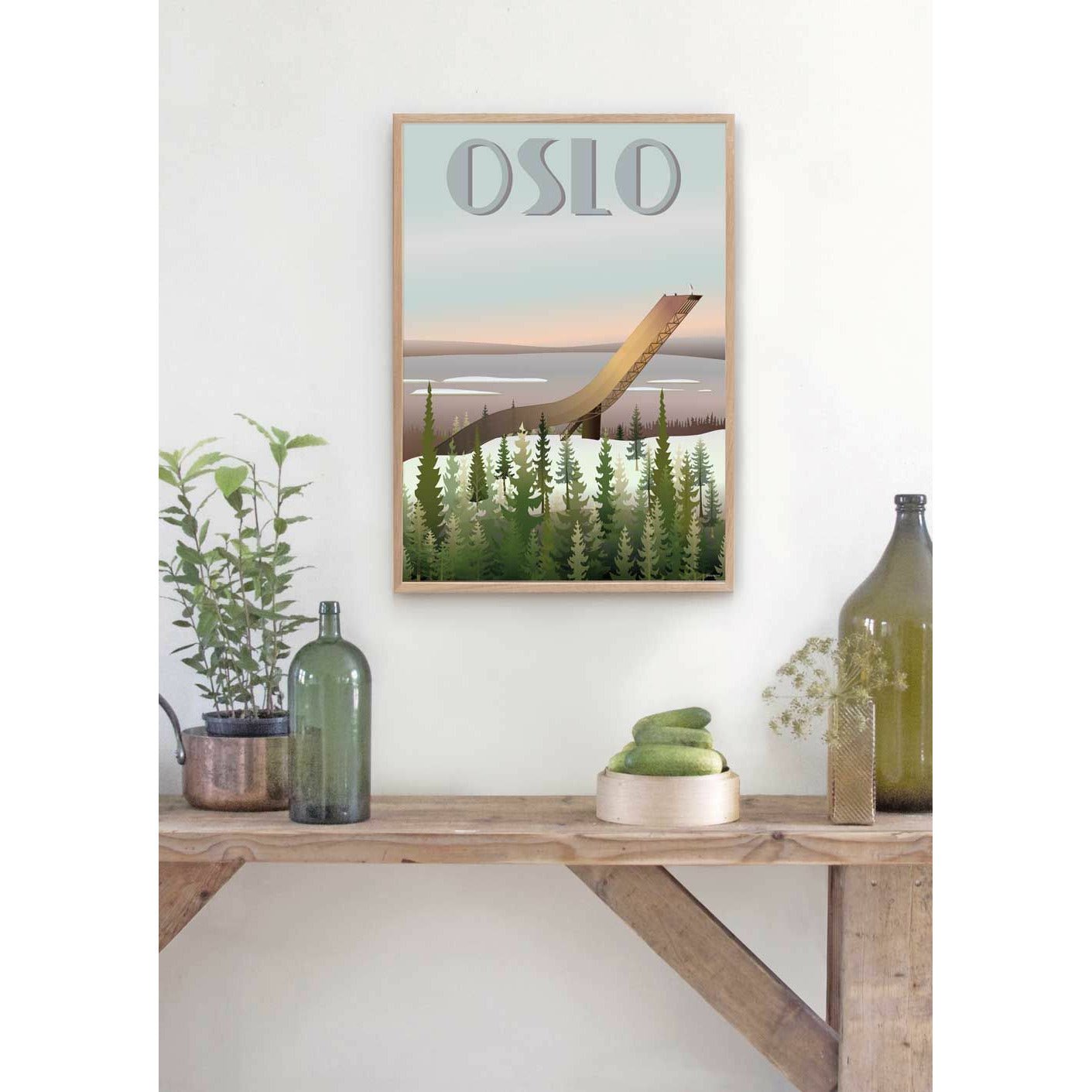 [product_category]-Vissevasse Oslo 'Holmenkollbakken' Poster, 30x40 Cm-Vissevasse-5713138108320-F-2021-083-M-VIS-2