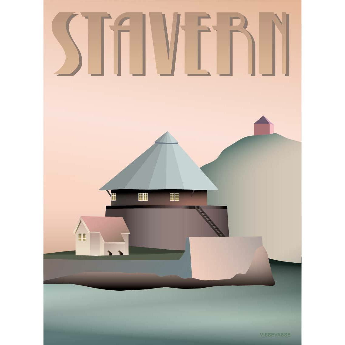 Vissevasse Stavern Citadel plakát, 30 x40 cm