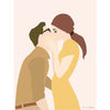  The Kiss Poster 50 X70 Cm