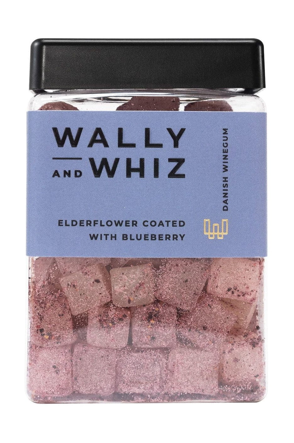 [product_category]-Wally And Whiz Wine Gum Cube, Elderflower With Blueberry, 240g-Wally and Whiz-5713471009049-s0002400612-WAL-1