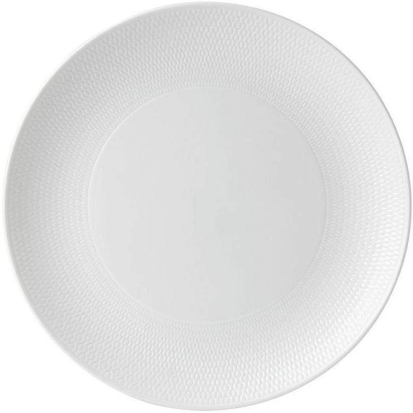 Wedgwood Gio Plate 28 cm, bílá