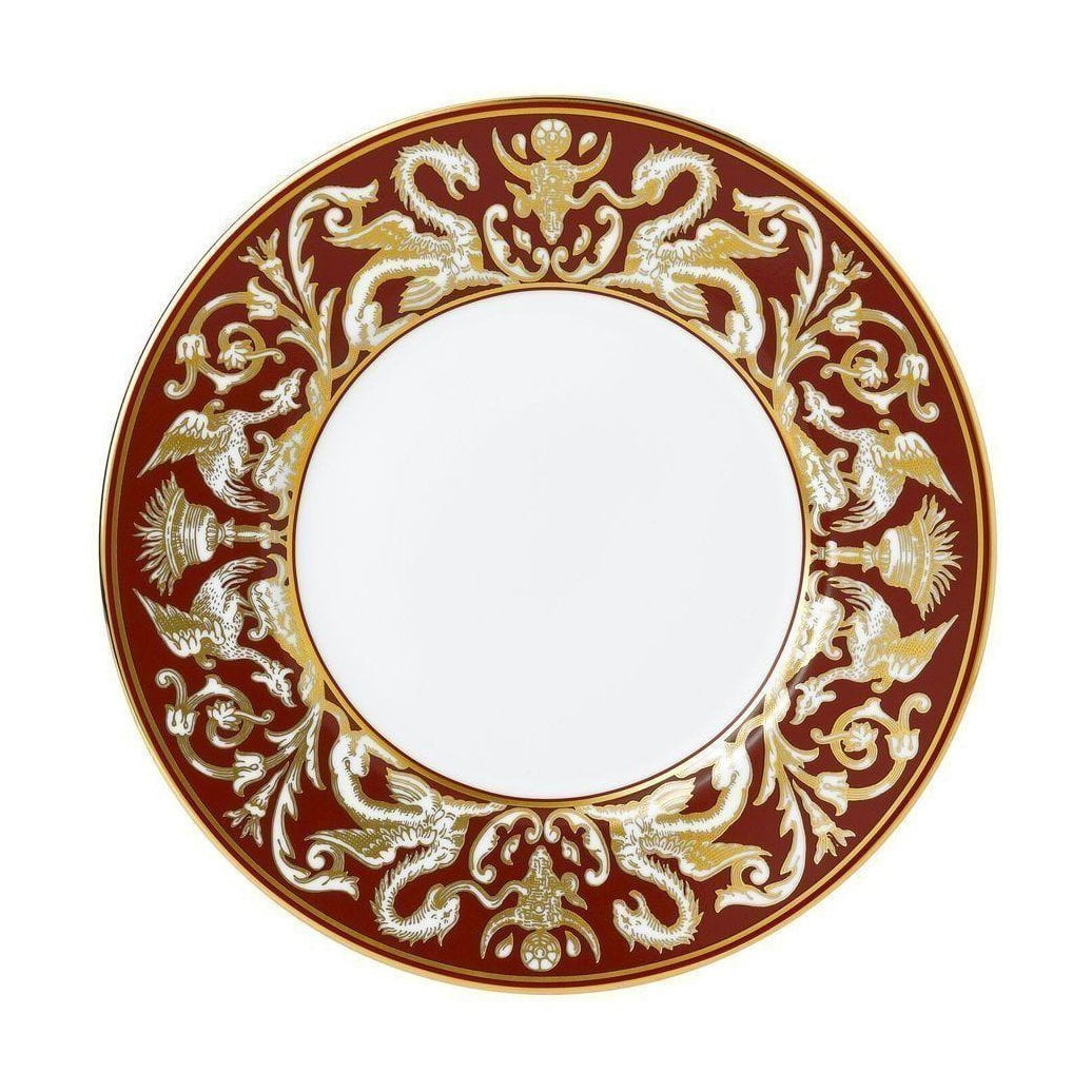 Wedgwood Renaissance Red Florentine Accent Plate 23 cm