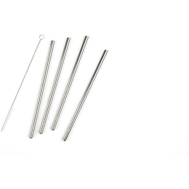 Zone Denmark Rocks Straw 215 Cm Polished Steel, 4 Pcs.