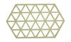 Zone Denmark Triangles Trivet 24 X 14 X 0,9 Cm, Matcha Green